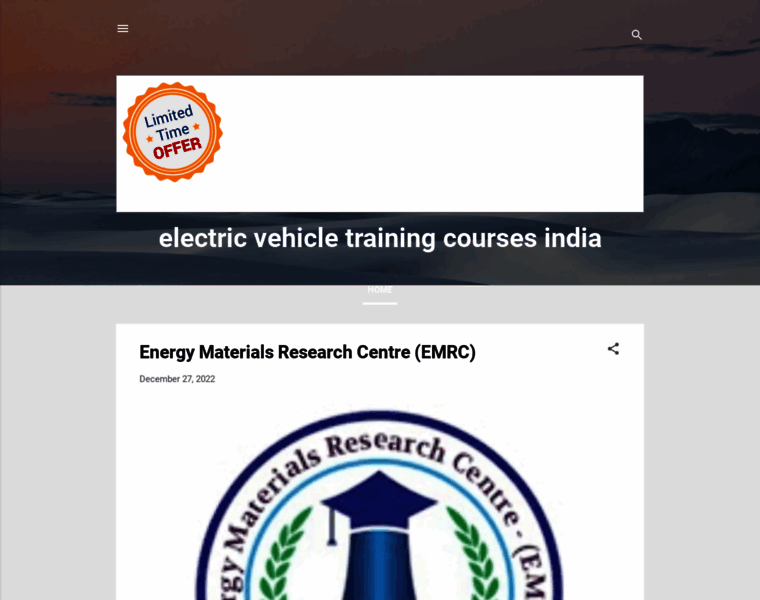 Electric-vehicle-training-courses.blogspot.com thumbnail