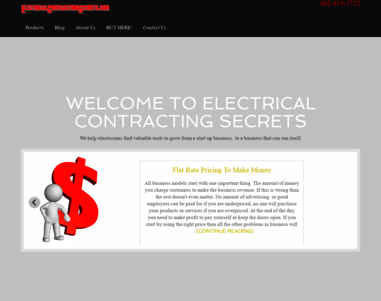 Electricalcontractingsecrets.com thumbnail