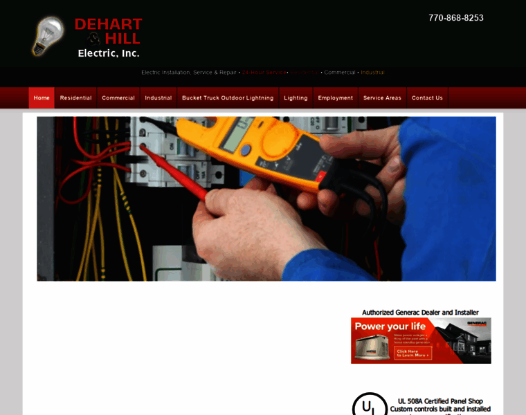 Electricalcontractorsatlanta.net thumbnail