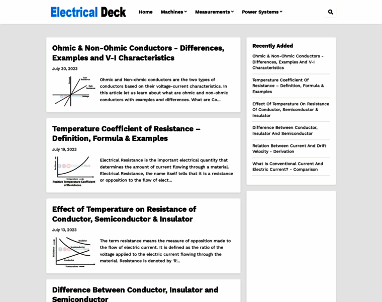 Electricaldeck.com thumbnail