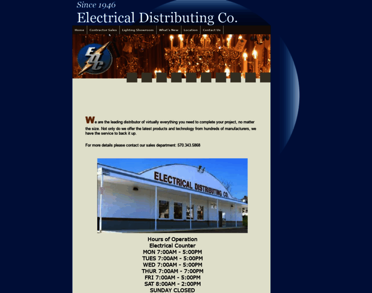 Electricaldistributingco.com thumbnail