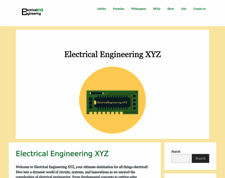 Electricalengineering.xyz thumbnail