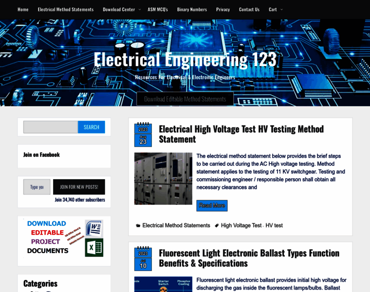 Electricalengineering123.com thumbnail