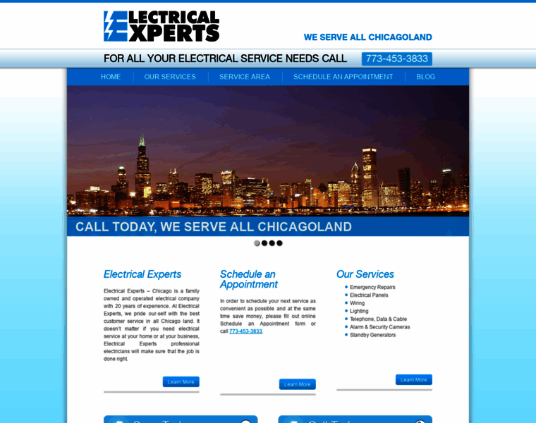 Electricalexpertschicago.com thumbnail