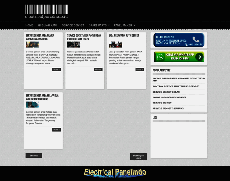 Electricalpanelindo.id thumbnail