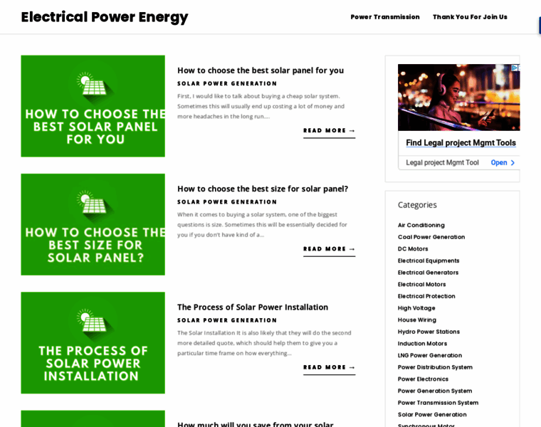 Electricalpowerenergy.com thumbnail