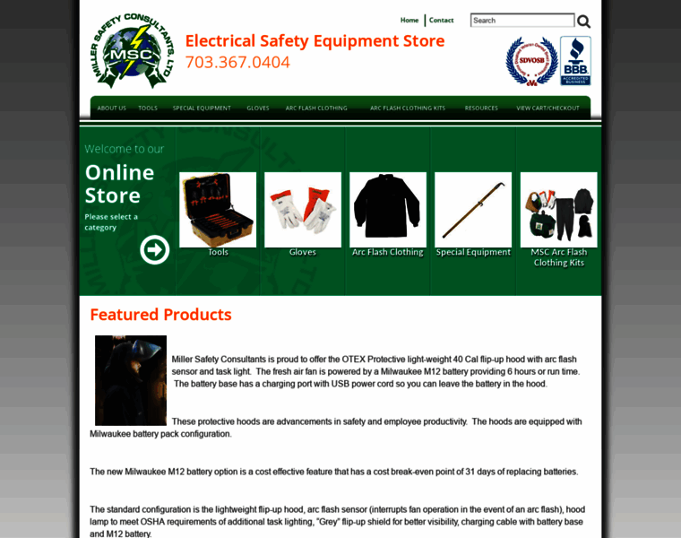 Electricalsafetysupply.com thumbnail