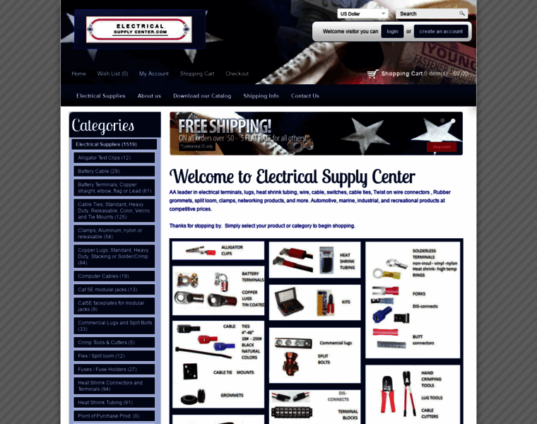 Electricalsupplycenter.com thumbnail