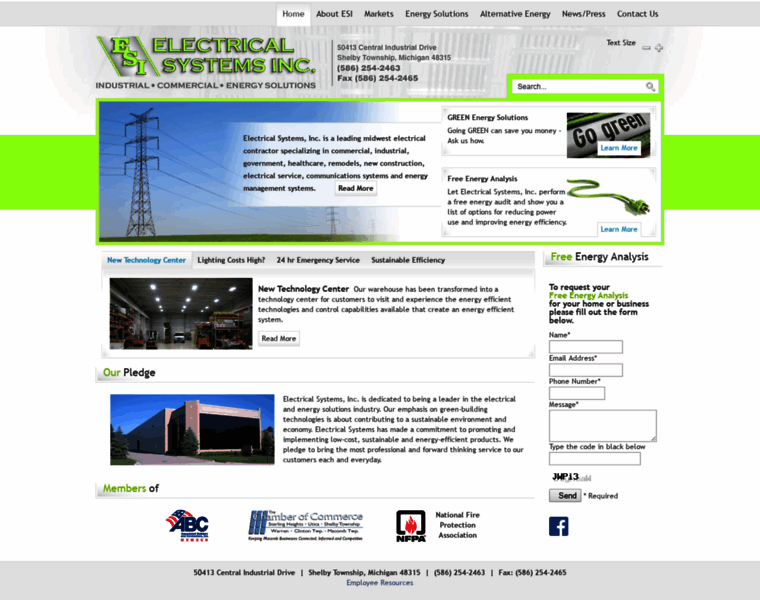 Electricalsystemsinc.net thumbnail