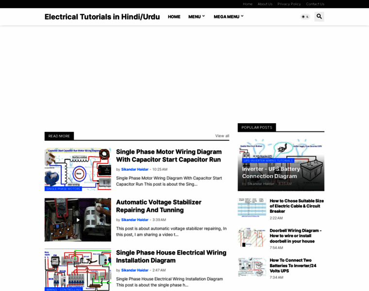 Electricaltutorials.org thumbnail