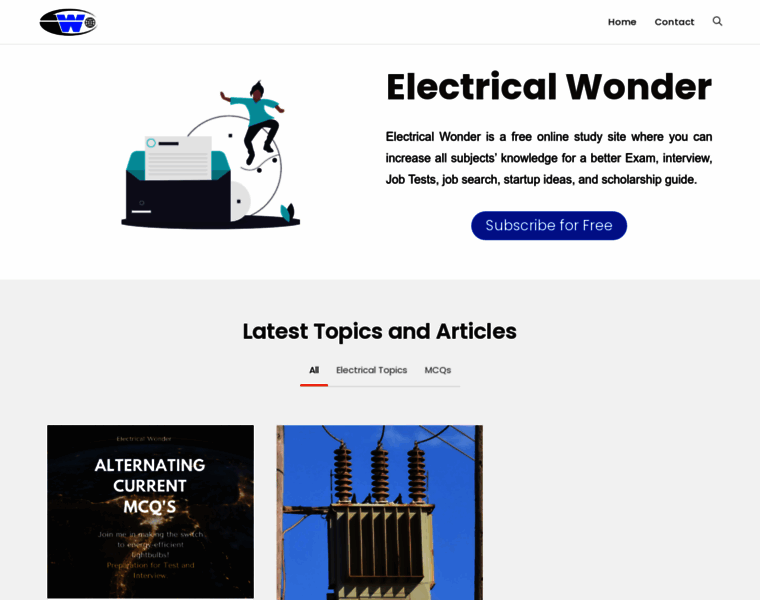 Electricalwonder.com thumbnail