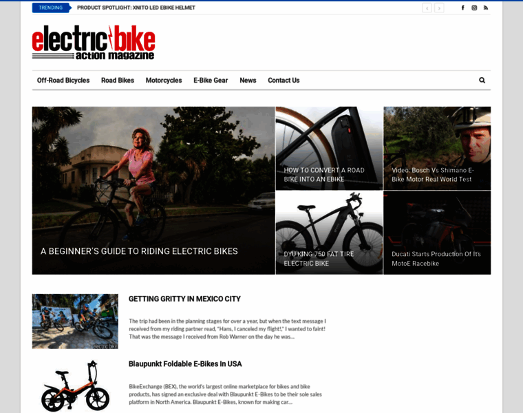 Electricbikeaction.com thumbnail