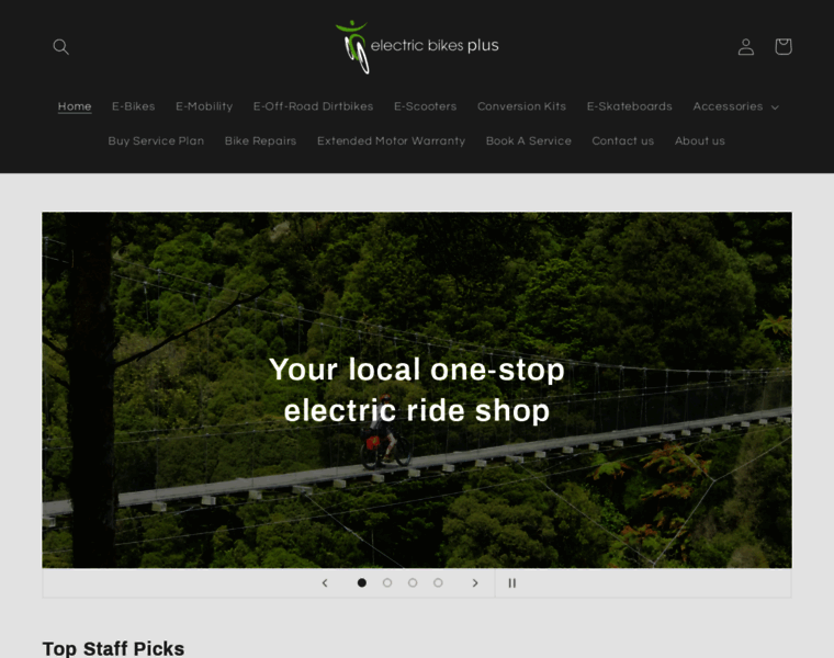Electricbikesplus.co.nz thumbnail