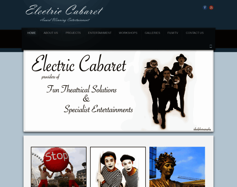 Electriccabaret.co.uk thumbnail
