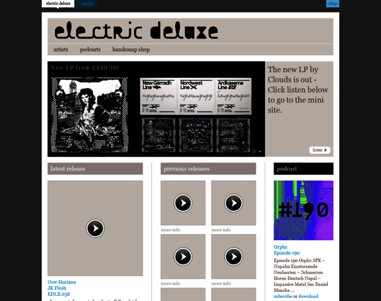 Electricdeluxe.net thumbnail