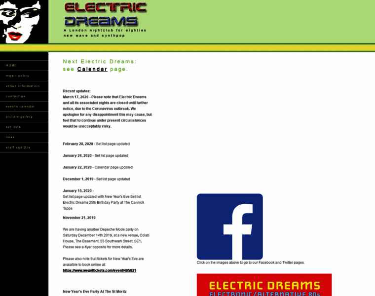 Electricdreamsclub.com thumbnail