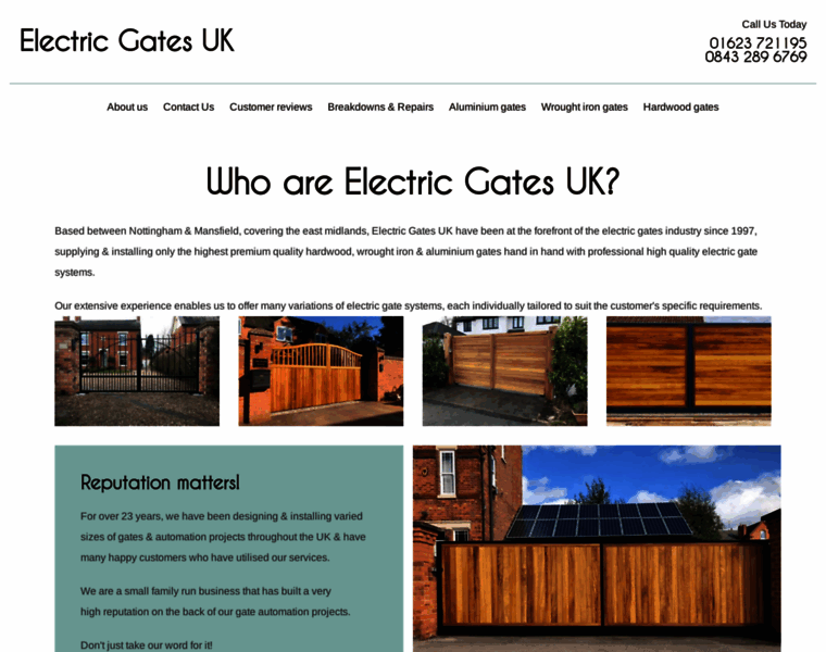 Electricgates-uk.co.uk thumbnail