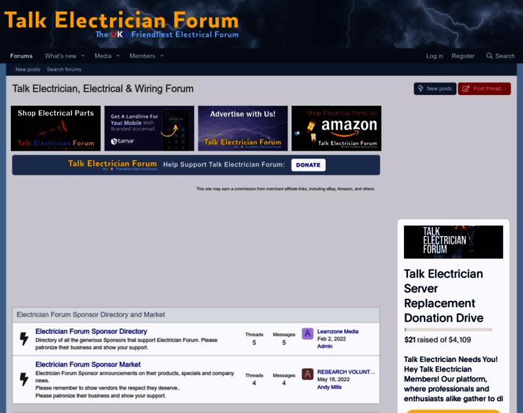 Electricianforum.co.uk thumbnail