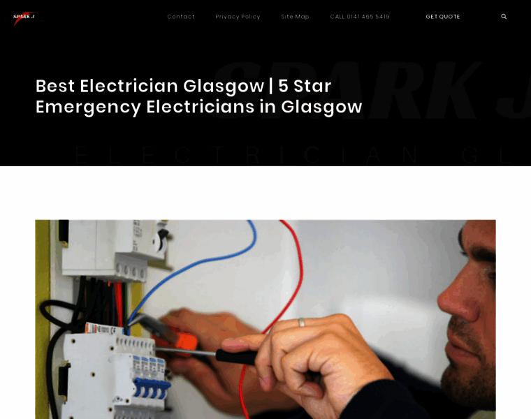 Electricianglasgow.info thumbnail
