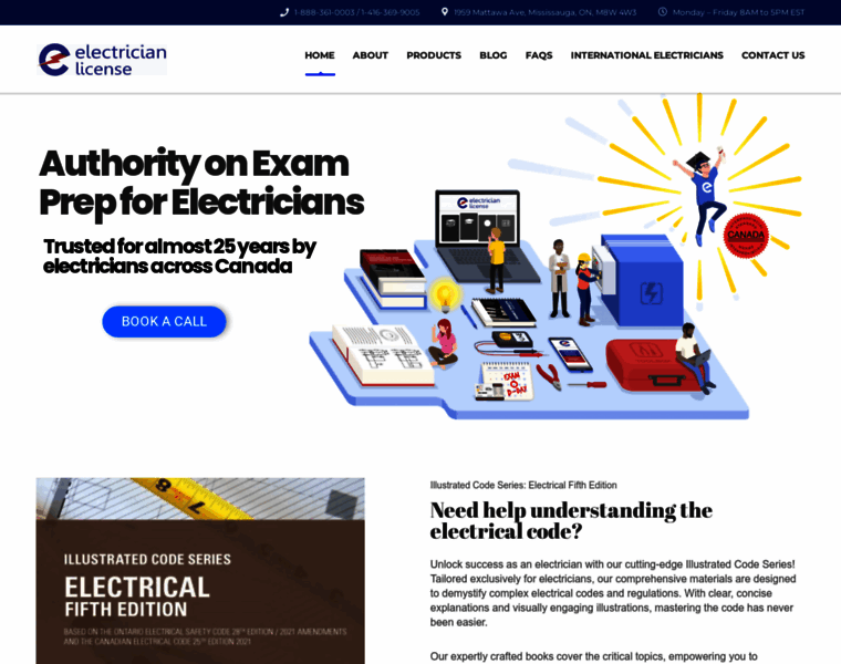 Electricianlicense.com thumbnail