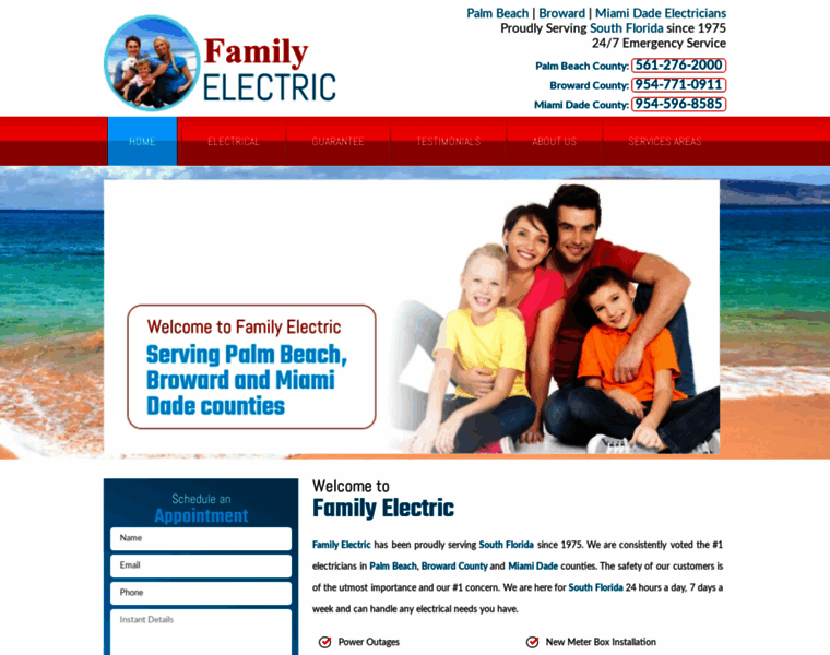 Electriciansflorida.com thumbnail