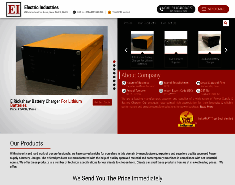 Electricindustries.org thumbnail
