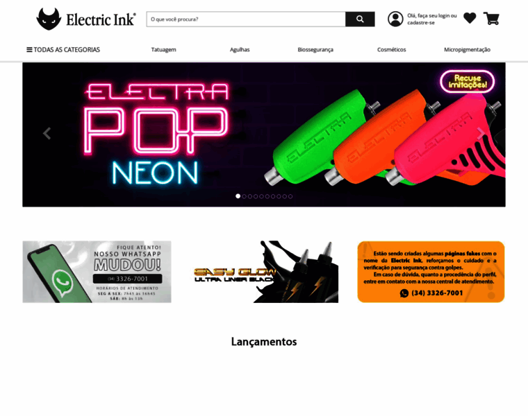 Electricink.com.br thumbnail