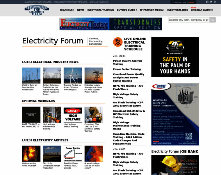 Electricityforum.com thumbnail