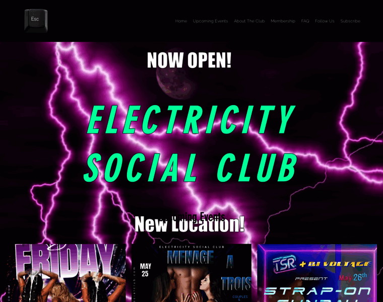 Electricitysocialclub.com thumbnail