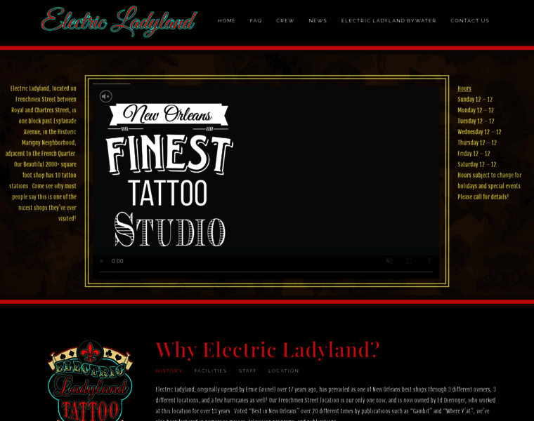 Electricladylandtattoo.com thumbnail