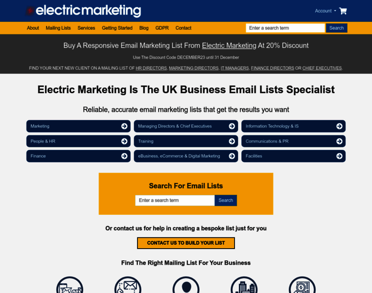 Electricmarketing.co.uk thumbnail