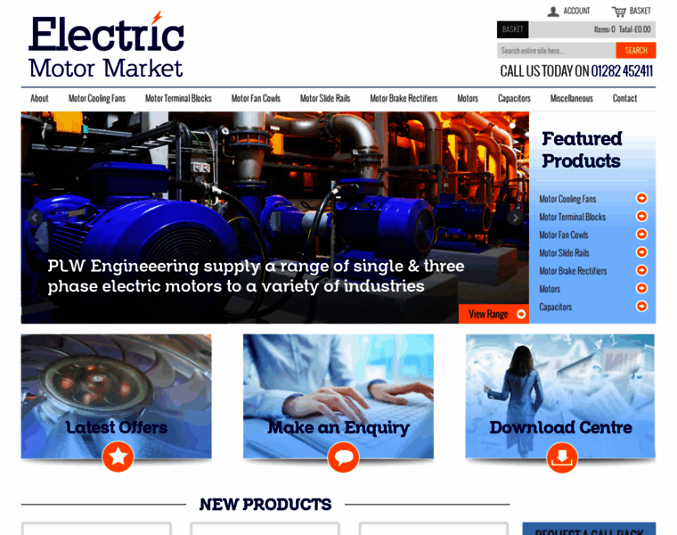Electricmotormarket.co.uk thumbnail