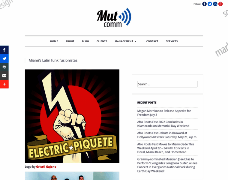 Electricpiquete.com thumbnail