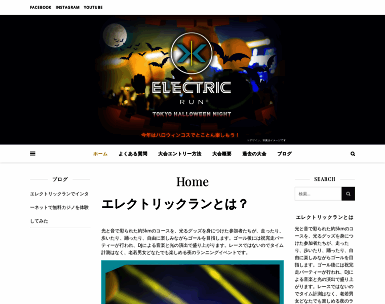Electricruninfo.jp thumbnail