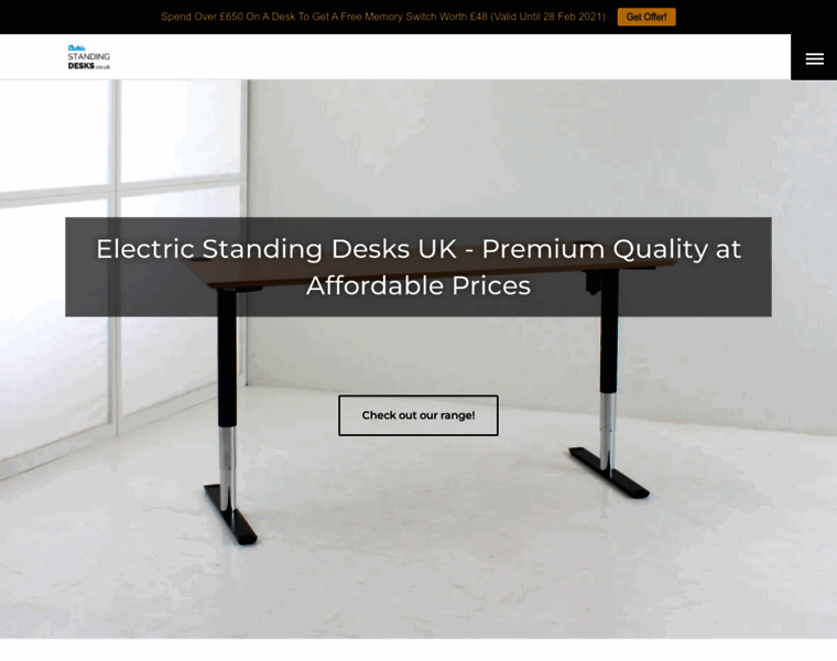 Electricstandingdesks.co.uk thumbnail