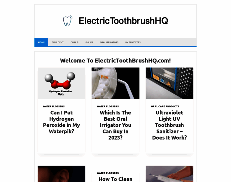 Electrictoothbrushhq.com thumbnail