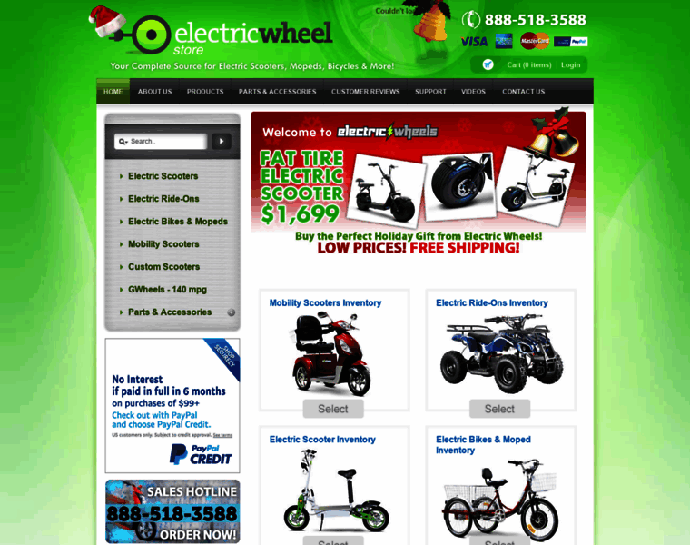 Electricwheelstore.com thumbnail