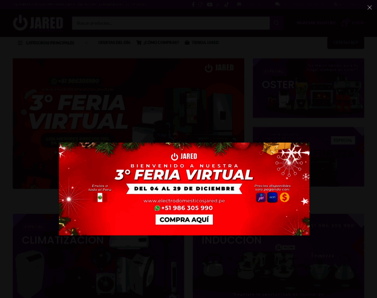 Electrodomesticosjared.pe thumbnail