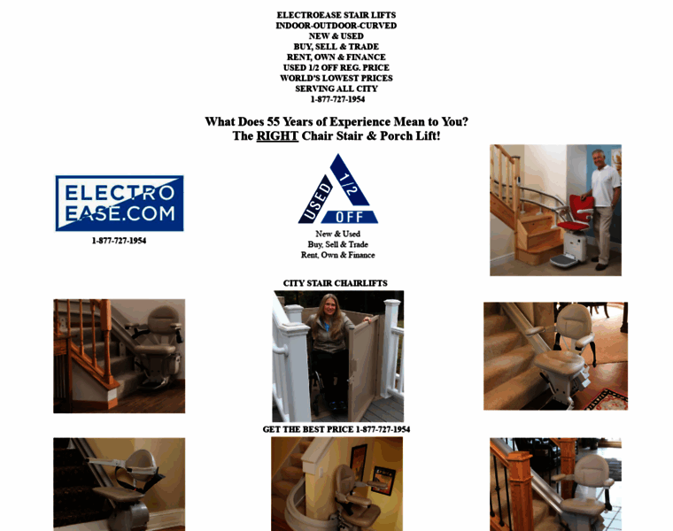 Electroease-stair-lifts.com thumbnail