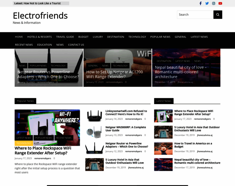 Electrofriends.com thumbnail