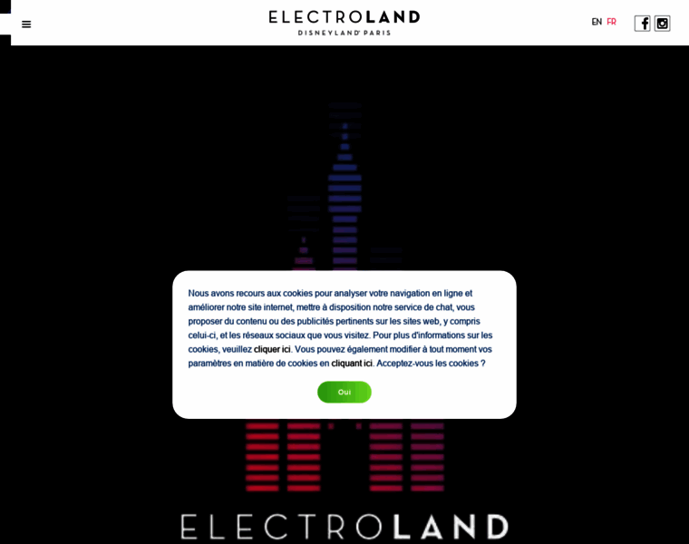 Electroland-disneylandparis.com thumbnail