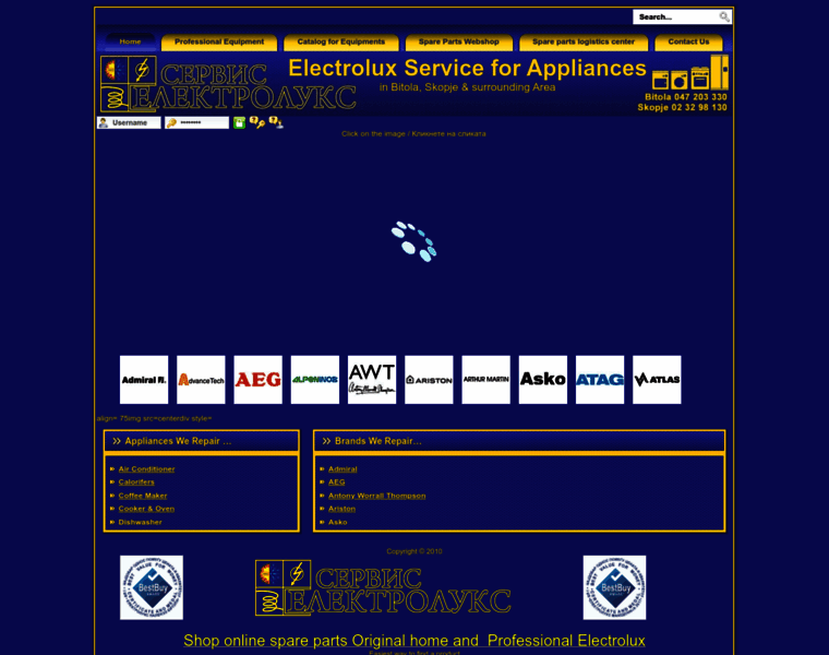 Electroluxservice.com.mk thumbnail