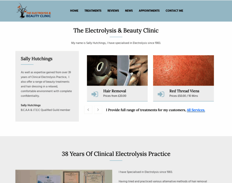 Electrolysisandbeautyclinic.co.uk thumbnail