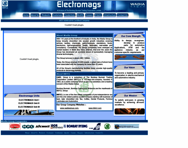 Electromags.com thumbnail