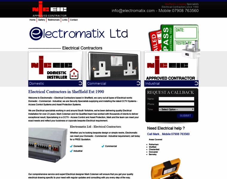 Electromatix.com thumbnail