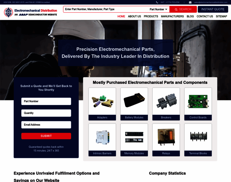 Electromechanicaldistribution.com thumbnail Electromechanicaldistribution.com thumbnail