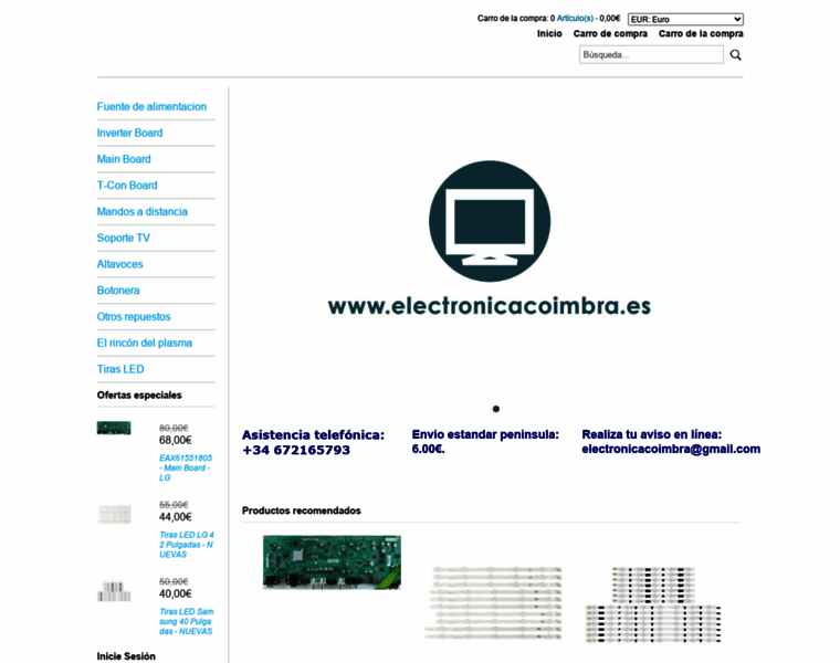 Electronicacoimbra.es thumbnail