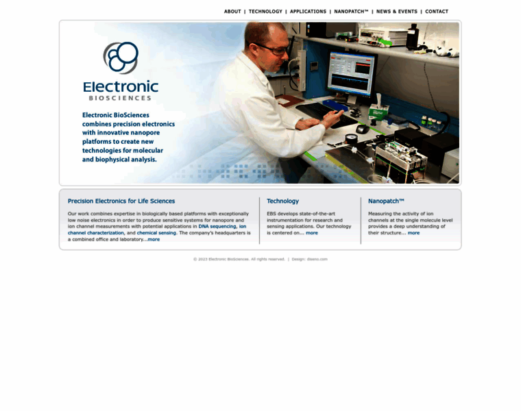 Electronicbio.com thumbnail