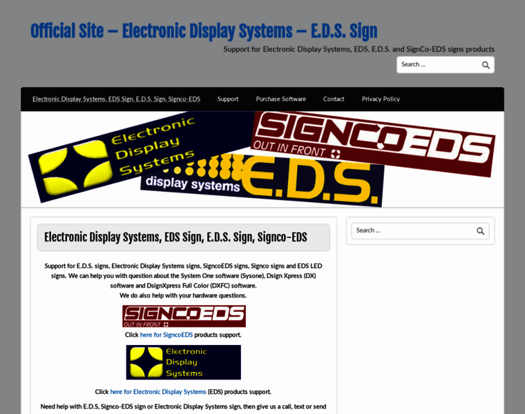 Electronicdisplaysystems.com thumbnail