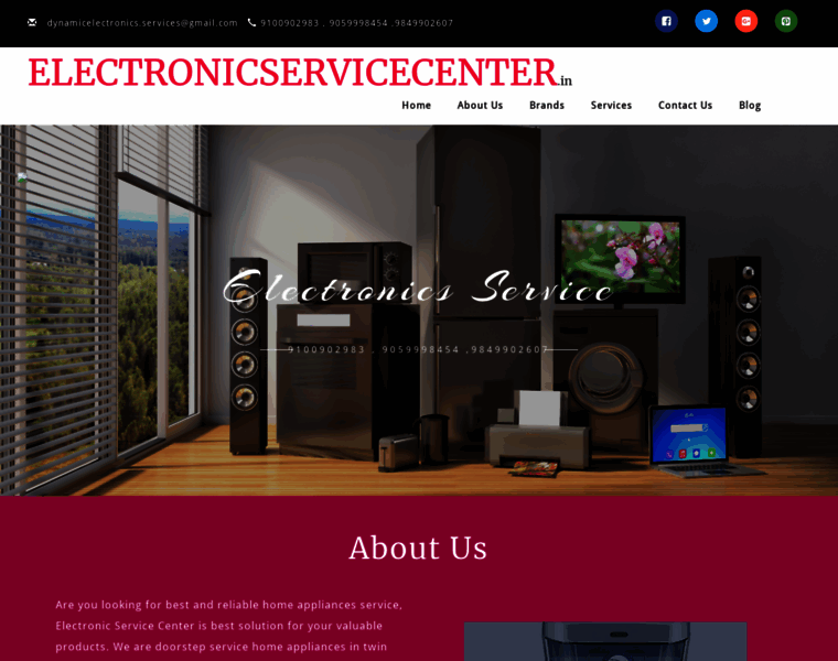 Electronicservicecenter.in thumbnail